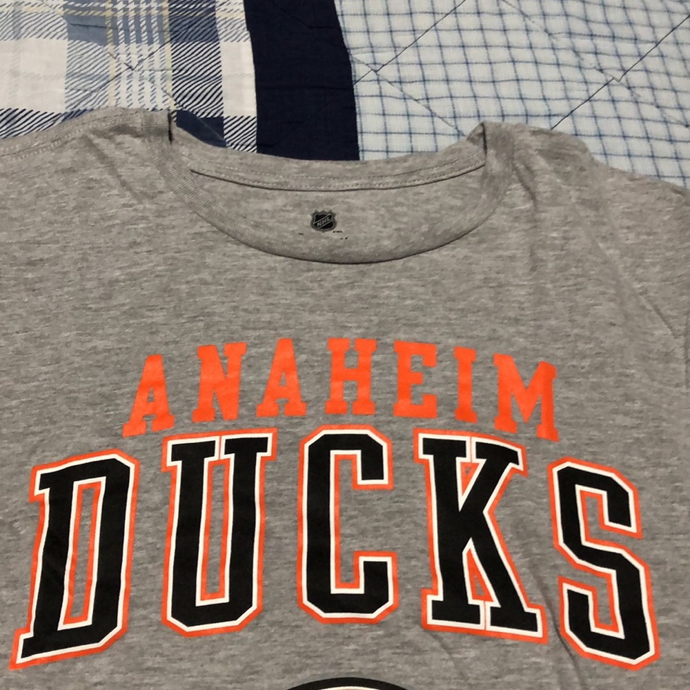 Anaheim Ducks Gray Long Sleeve Shirt - Picture 6 of 8